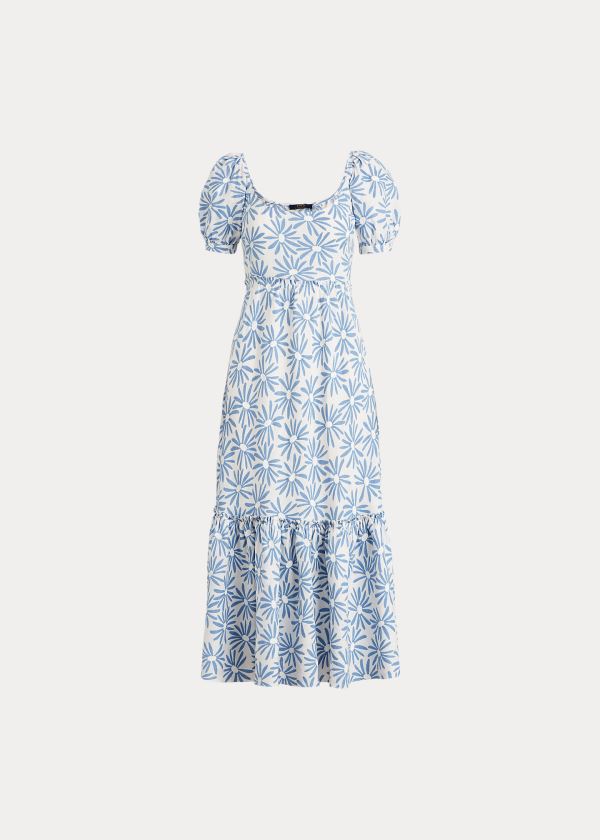 Vestido Polo Ralph Lauren Floral Linen Mulher 01698-BOTD